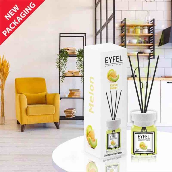 Eyfel odorizant de camera cu bete 120ml, Melon (Pepene galben) [1]