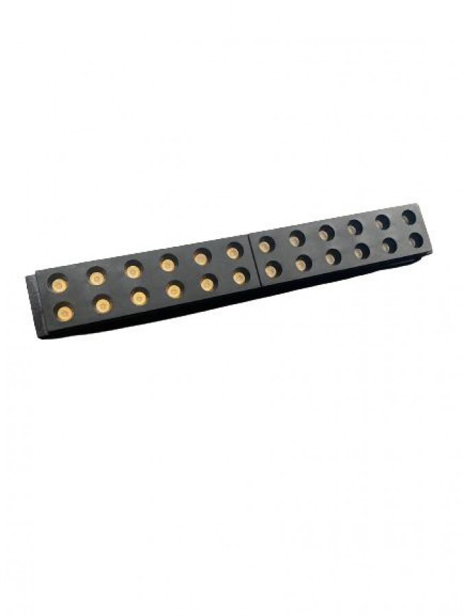 Grila LED, Sina Magnetica Aplicata Slim, Lumina Neutra, 10W, Negru, Model MS30-LB24