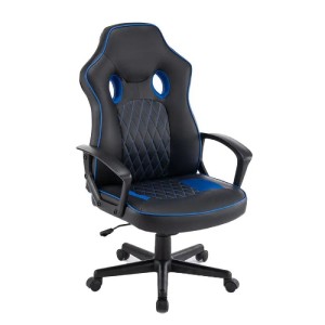 Scaun de gaming, NexaGlide, Black-Blue WF-6040 Scaun de gaming, NexaGlide, Black-Blue WF-6040