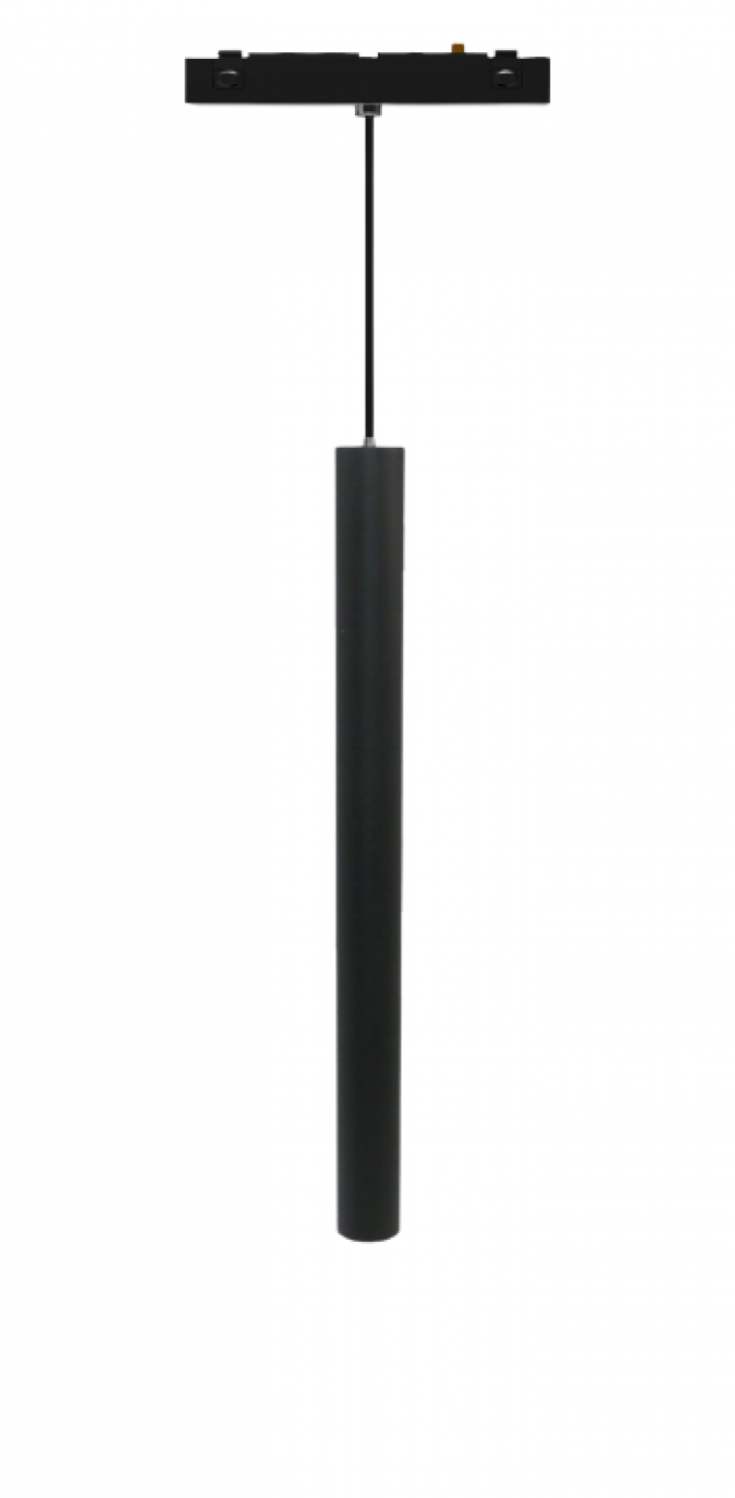 Pendul LED, Sina Magnetica Aplicata, Lumina Calda, 6W, Negru