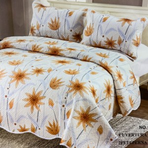 Cuvertură Pat Dublu, 3 Piese, Bumbac 100% Imprimat – Calitate Premium, cu Imprimeu Durabil, cod CSA-CV02 Cuvertură Pat Dublu, 3 Piese, Bumbac 100% Imprimat – Calitate Premium, cu Imprimeu Durabil, cod CSA-CV02