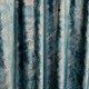 Draperie Catifea MYKONOS cu valuri rafinate aurii - LA COMANDA pe dimensiunile tale, Turquoise - V6