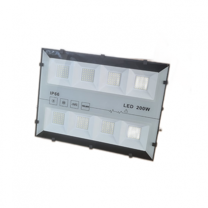 Proiector LED, Rezistent La Apa IP66, Lumina Rece 6000K, 220V, 200W