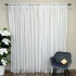 Perdea Dolce tip IN Brodat, Alb, 140cm latime x 260cm inaltime, cu rejansa pt bara [4]