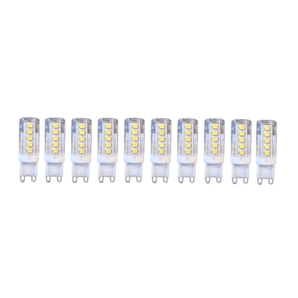 Set 10 X Becuri LED RFAN, G9, Lumina Rece, 6000K, 5W [1]