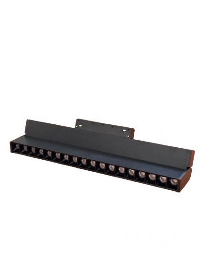 Grila LED Pliabila Sina Magnetica Incastrata, Lumina Neutra, 18W, Negru