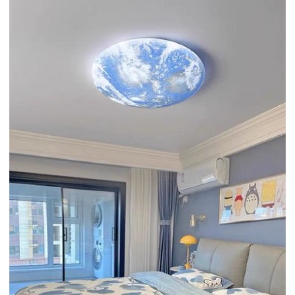 Plafoniera LED RFAN, Model Pamant, 48W, Trei Tipuri De Lumina [1]