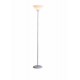 Lampadar Veioza, Model 8004, Fix, Otel/Plastic/Polietilenic, Gri, Inaltime 165 Cm