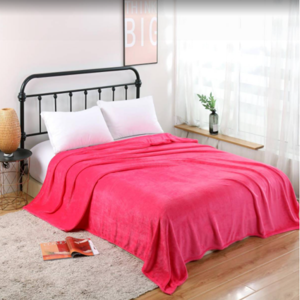 Patura pufoasa cocolino 200x230cm, 240g/mp, Fuchsia [1]