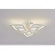 Lustra LED RFAN, Model M408-3, Cu Telecomanda, 3 Tipuri De Lumina, Intensitate Reglabila, 108W, Alb