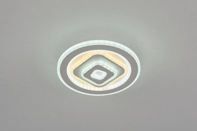 Aplica LED RFAN, Model 7798-2, 3 Tipuri De Lumina, 36W, Alb