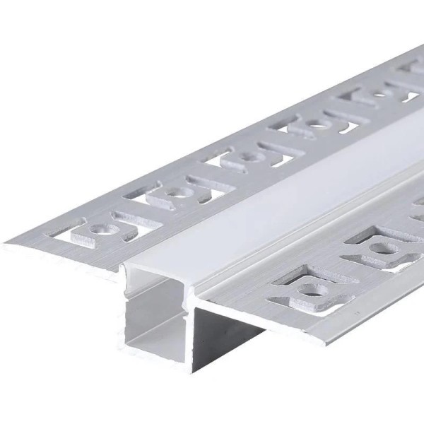 Profil LED Incastrat, Finisaj Glet, Lungime 2m [1]
