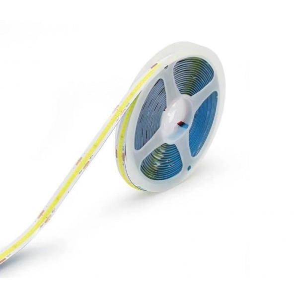 Banda LED COB RFAN, Lumina Neutra, 12W/m, 5m/Rola, 12V [1]