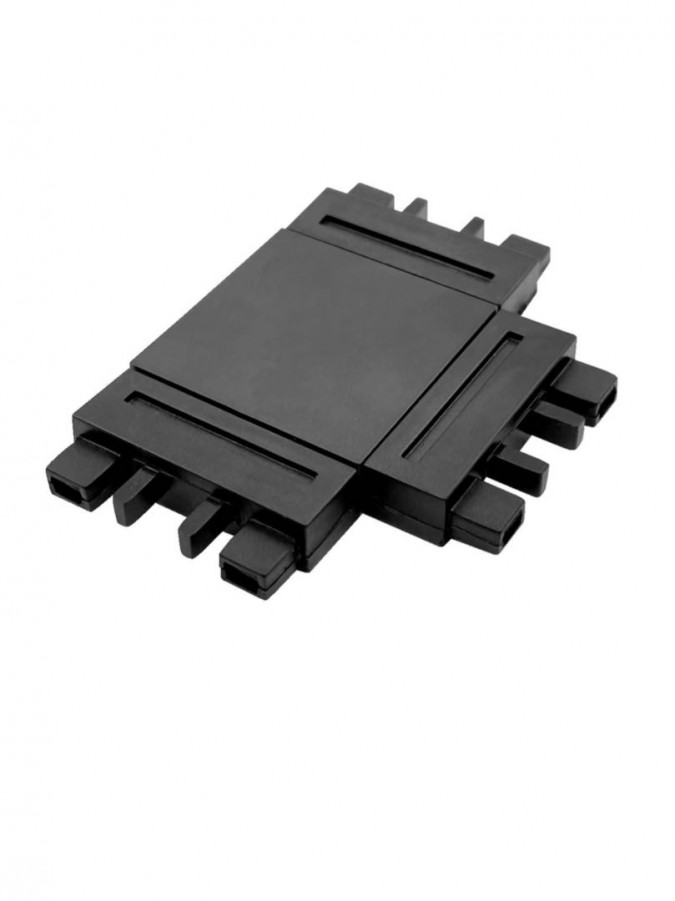 Conector Forma T Sina Magnetica Aplicata Negru