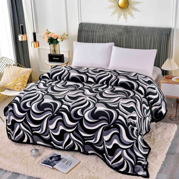 Patura CoCoLiNo, Jojo Home, 200x230cm, Gri, abstract [1]