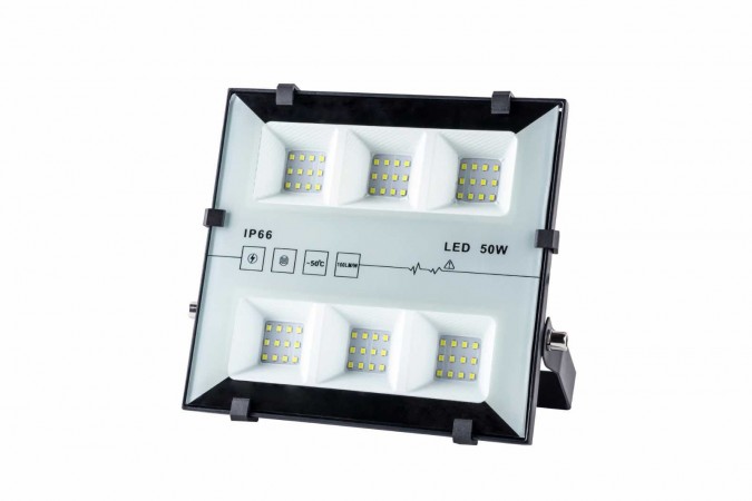 Proiector LED, Rezistent La Apa IP66, Lumina Rece 6000K, 220V, 50W