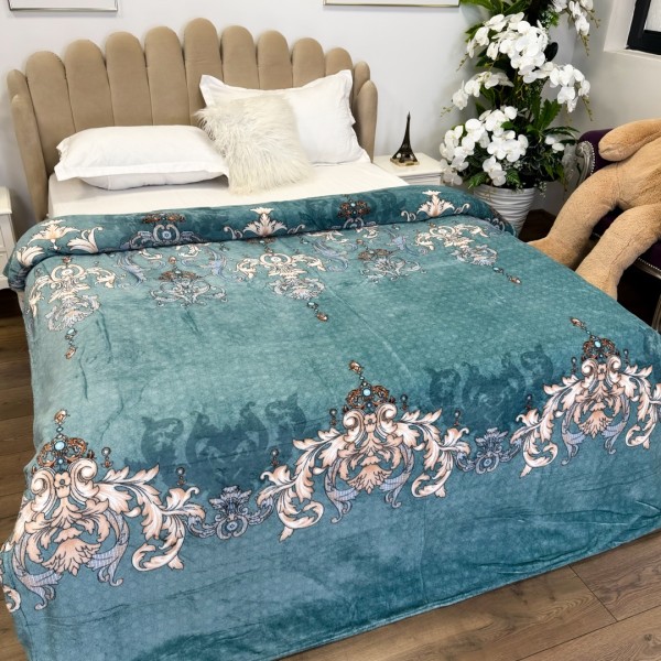 Patura CoCoLiNo, 200x230cm, Turquoise, model oriental [1]