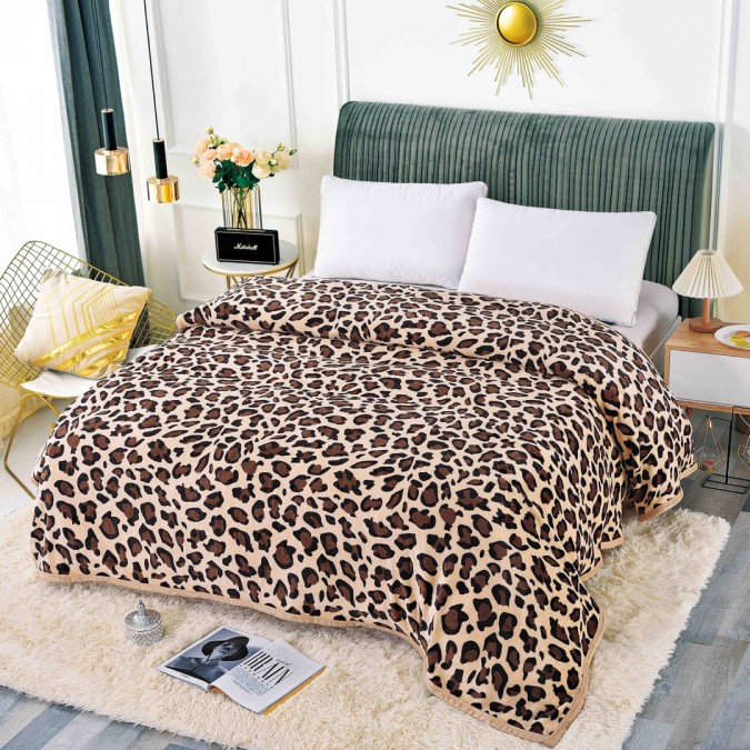 Patura CoCoLiNo, 200x230cm, Jojo Home, Maro, animal print