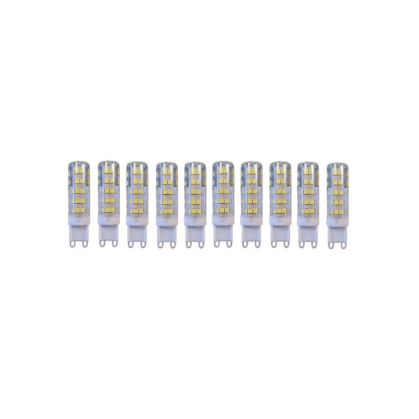 Set 10 X Becuri LED RFAN, G9, Lumina Calda, 3000K, 7W [1]