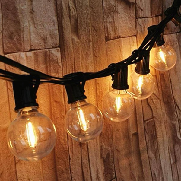 Ghirlanda Luminoasa RFAN, Lungime 8M, 25 Becuri Tip G40, Lumina Calda [1]