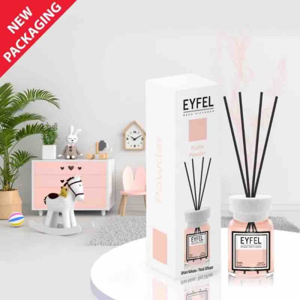 Eyfel odorizant de camera cu bete 120ml, Powder (Pudra) [1]