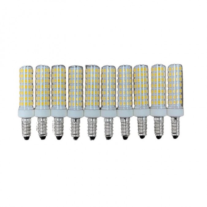 Set 10 X Becuri LED RFAN, E14, Lumina Rece, 6000K, 12W