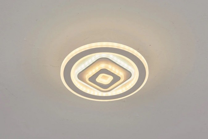 Aplica LED RFAN, Model 7798-2, 3 Tipuri De Lumina, 36W, Alb