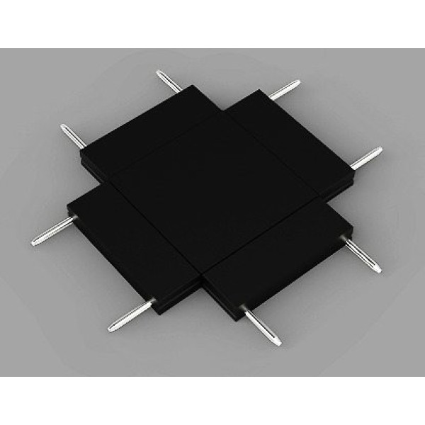 Conector Forma X, Sina Magnetica Aplicata Slim, Negru [1]