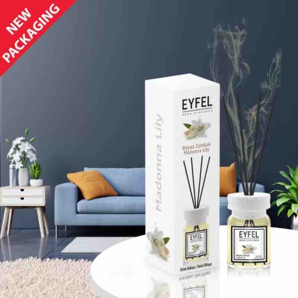 Eyfel odorizant de camera cu bete 120ml, Madonna Lily (Crin) [1]