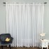 Perdea Aura din IN Brodat, Alb, 140cm latime x 260cm inaltime, cu rejansa pt bara [3]