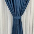 Draperie din Jacquard model Nisip, 140cm latime x 260cm înălțime, cu TIV LAT, BLEUMARIN [9]