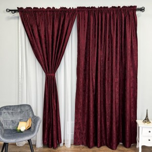 Draperie din Jacquard model Nisip, 140cm latime x 260cm înălțime, cu TIV LAT, VISINIU Draperie din Jacquard model Nisip, 140cm latime x 260cm înălțime, cu TIV LAT, VISINIU