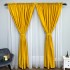 Set 2 Draperii VENTI V1 din Jacquard model Nisip - 200cm x 240cm, Tiv lat ,GALBEN [6]