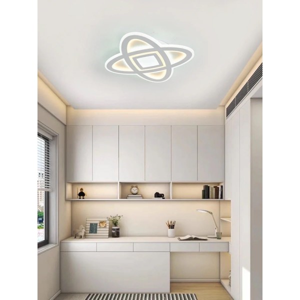 Aplica LED RFAN, Model 9233-300, 3 Tipuri De Lumina, 116W, Alb [1]