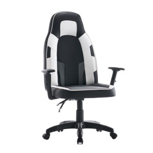 Scaun de Gaming, WF-6049, Negru/Alb Scaun de Gaming, WF-6049, Negru/Alb