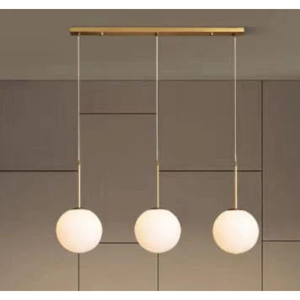 Pendul RFAN, Model 5482/3, Cu 3 Abajururi, 3 X E27, Auriu [1]