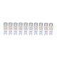 Set 10 X Becuri LED RFAN, G9, Lumina Calda, 3000K, 5W