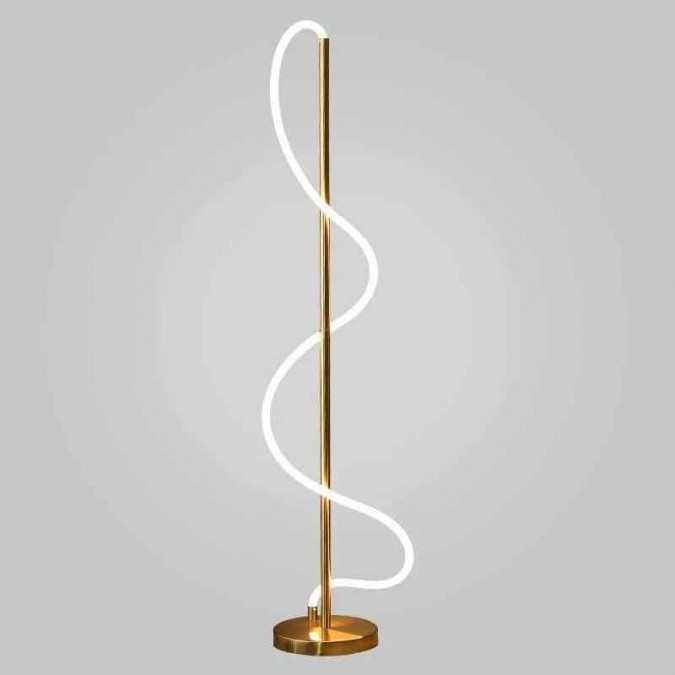 Lampadar RFAN, Model AF60040-1500, 3 Tipuri De Lumina , Inaltime 150 Cm, Auriu