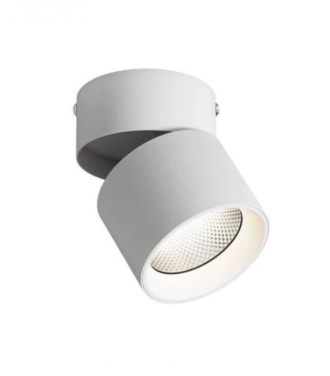 Spot LED RFAN Aplicat Orientabil Lumina Neutra 4000K 10W Alb