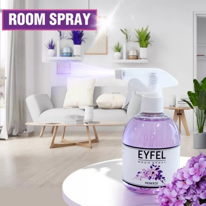 Spray Odorizant de Camera Eyfel Violete, 500ml