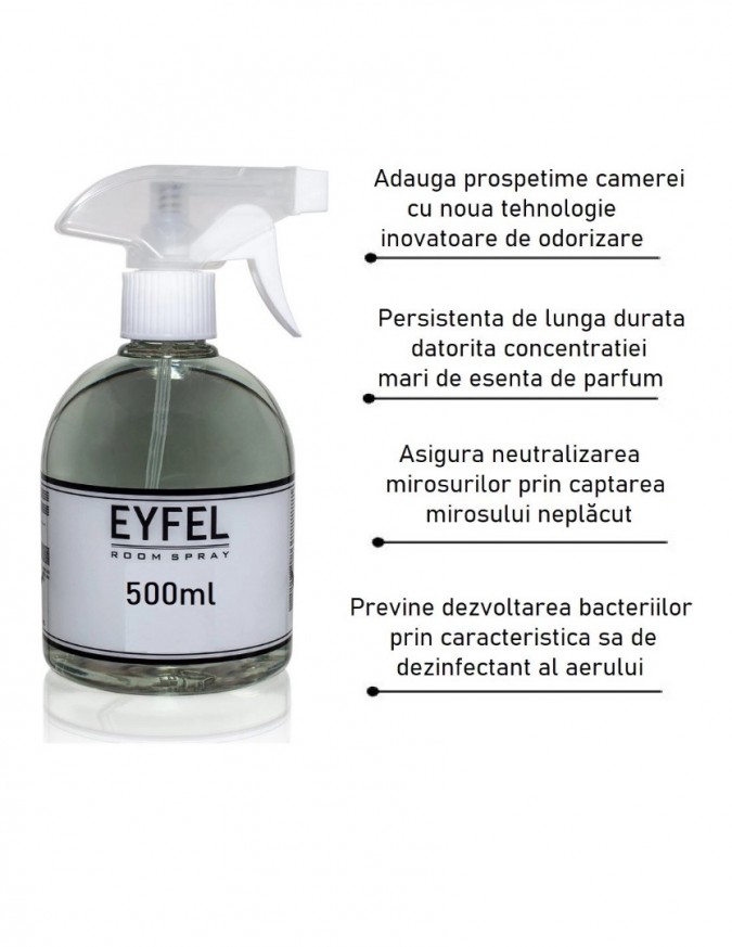 Spray Odorizant de Camera Eyfel Portocala, 500ml