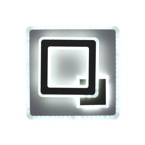 Lustra LED RFAN, Model 7813-1, 3 Tipuri De Lumina, 50W, Alb [1]