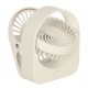 Mini ventilator de birou cu cleme usb 11,5cm alb