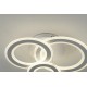 Lustra LED RFAN, Model M978-3C, Cu Telecomanda, 3 Tipuri De Lumina, Intensitate Reglabila, 178W, Alb