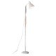 Lampadar Veioza, Model 710, Fix, Otel/Plastic/Polietilenic, Alb, Inaltime 150 Cm