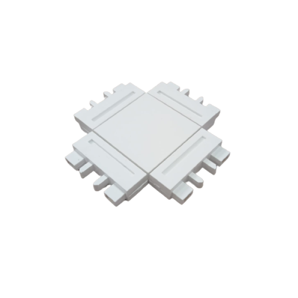 Conector Forma X, Sina Magnetica Aplicata, Alb [1]
