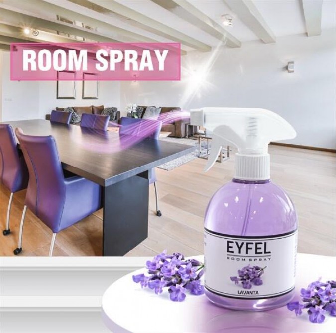 Spray Odorizant de Camera Eyfel Lavanda, 500ml