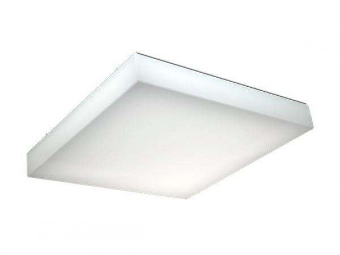 Plafoniera LED RFAN, Patrata, Mat, 30W, Lumina Rece, 6500K, Alb