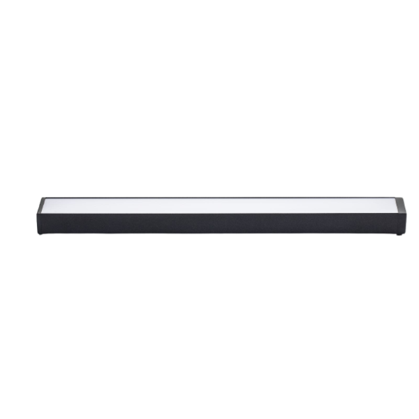 Banda LED, Sina Magnetica Aplicata, Lumina Calda, 20W, Negru [1]