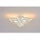 Lustra LED RFAN, Model M408-3, Cu Telecomanda, 3 Tipuri De Lumina, Intensitate Reglabila, 108W, Alb